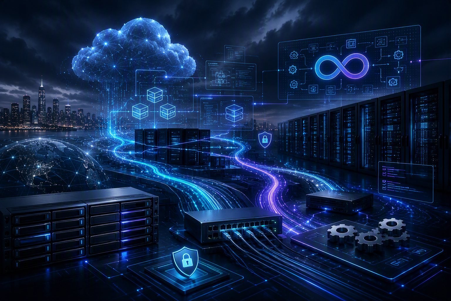 Enterprise technology architecture visualization